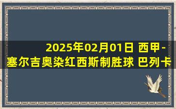 2025年02月01日 西甲-塞尔吉奥染红西斯制胜球 巴列卡诺1-0莱加内斯